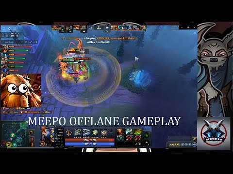 MEEPO DOTA 2 GAMEPLAY | OFFLANE MEEPO GAMEPLAY