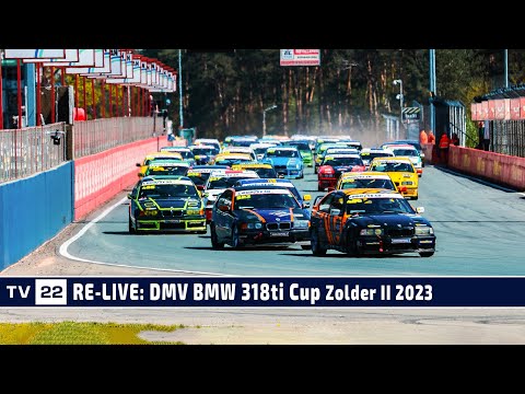 MOTOR TV22: RE-LIVE BMW 318ti Cup Rennen 1 Zolder 2023 | DMV Goodyear Racing Days
