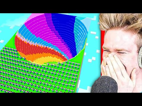 🔥 WINNING in Minecraft by Being Last to Fall into the Hole! 😱