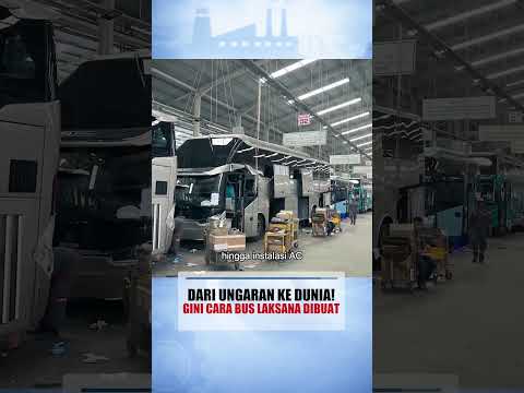 Bukan Main! Bus Buatan Ungaran Ini Laku Keras di Luar Negeri 🇮🇩✈️