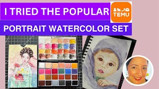 I tried the popular  TEMU Dededepraise Portrait Watercolor Set.png