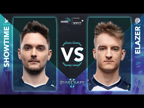 ShoWTimE vs. Elazer // Gamers Without Borders 2023 – StarCraft II – Day 5