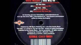 Steve Murano - Own Way 08 ( House Work Mix )