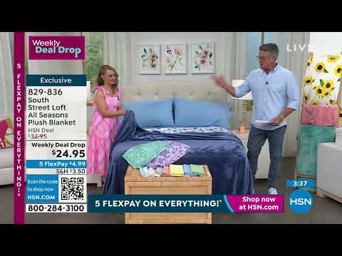 South Street Loft All Seasons Plush Blanket