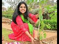 Miss India World Manasa Varanasi Takes Part In Green India Challenge Igniting Minds