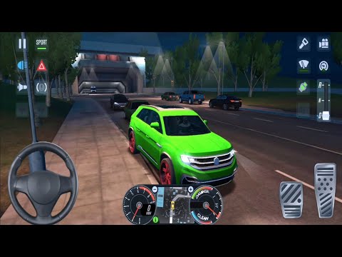 Taxi Sim 2020 City SUV🚙 Night Driving || Uber Driver 4X4 Car Driving Simulator || Mobile Gameplay 🎮🔥