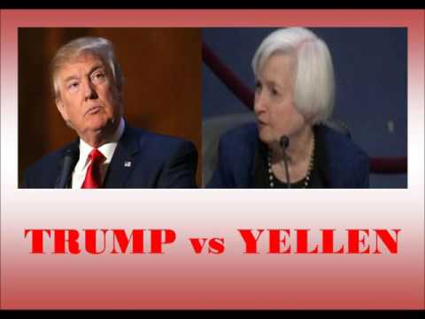 Federal Reserve Chairman Janet Yellen defies President-elect Trump Video