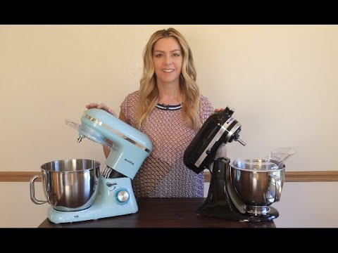 Spend $400 or $179? Head to head review of KitchenAid Artisan vs. Aucma Stand mixer