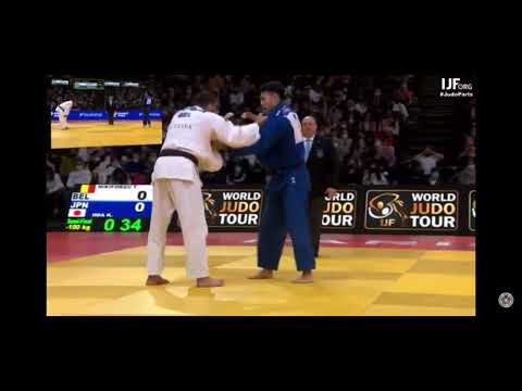 Nikiforov illegal choke against Iida?