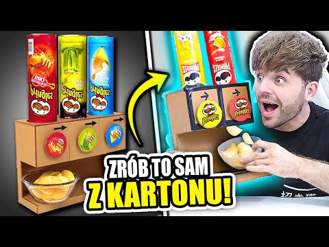 The best DIY from CARDBOARD! *chip machine*