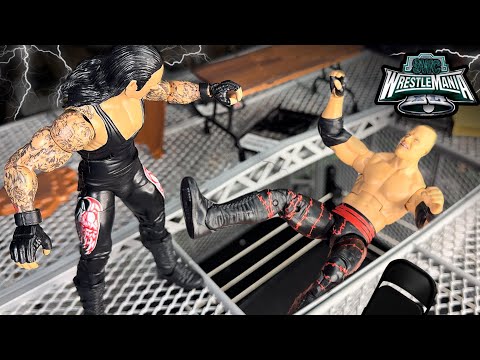 The Undertaker VS Kane | Hell In A Cell | WWE Action Figure Match!