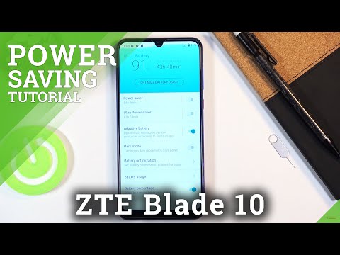 How to Enable Power Saving Mode on ZTE Blade 10 – Turn On Power Saving Mode