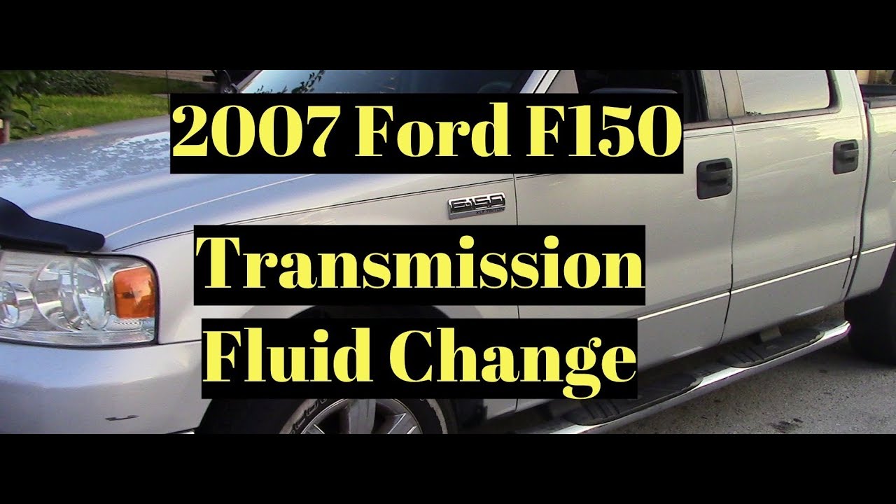Watch video 2007 Ford F150 Transmission Fluid Change Now 2007 Ford F150 Transmission Fluid Change