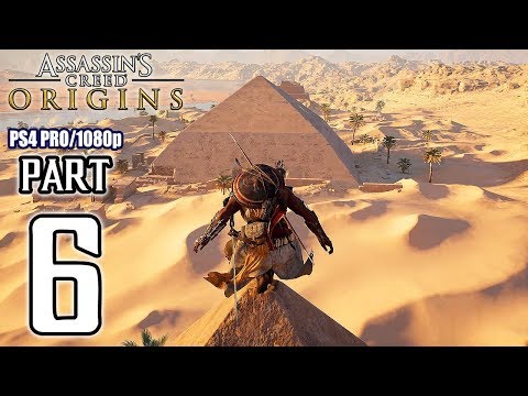 Assassins Creed ORIGINS Walkthrough PART 6 (PS4 Pro) No Commentary @ 1080p HD ✔