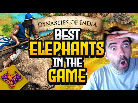 BEST ELEPHANTS IN AoE2 with Dynasties of India