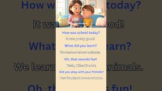 How was school today?#learnenglish