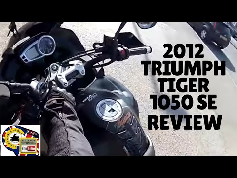 2012 Triumph Tiger 1050 SE review and ANOTHER moan