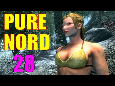 Skyrim PURE NORD BUILD Walkthrough  Part 28 - Books and Bounties