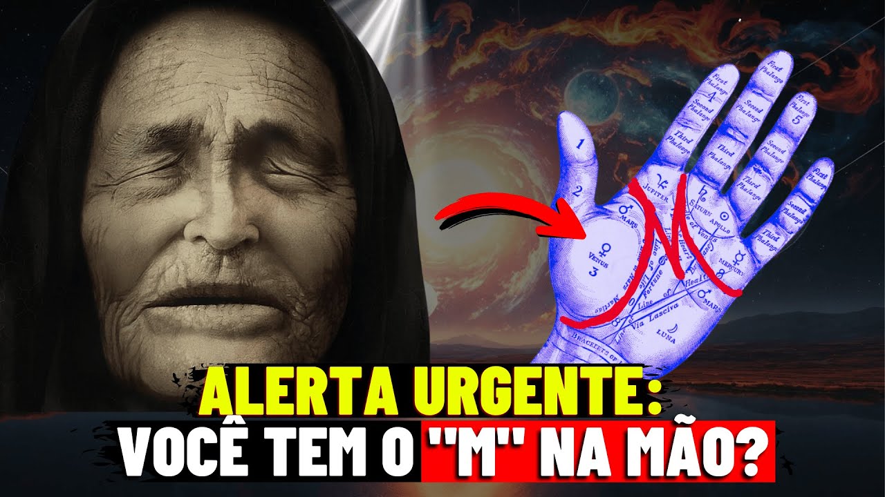 CHOCANTE: A Profecia de Baba Vanga Para Os Escolhidos Que Nasceram Com a marca M na mão ✨