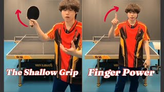 The Modern Forehand π€― The Secret FINGER POWER for Table Tennis Looping & Control π