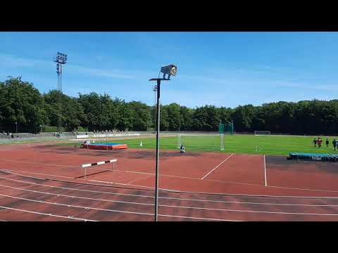 AB Tårnby - KFUM BK 1-0 spillerne kommer på banen til opprykningskamp på Tårnby Stadion 05.06.2022