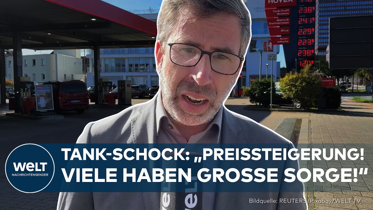 DEUTSCHLAND: "Das tut Autofahrern weh!" Schock! Spritpreis springt um mehr als 20 Cent!