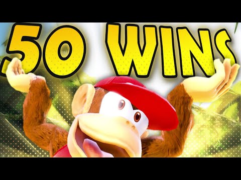45 Minutes of Diddy Kong Excellence! | 50 Wins Streak!