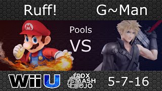 [5-7-16] Round Robin Pools: Ruff! vs. G~Man the Cosmic Destroyer