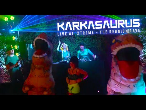 Karkasaurus Live at Xtreme - The Reunion Rave | Dinosaurs + Hardstyle = Rawrstyle | 2020 Mix