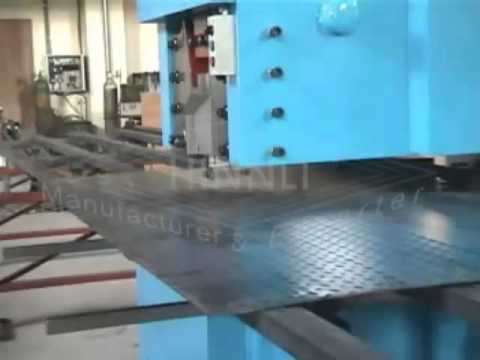 Checker plate sheet metal