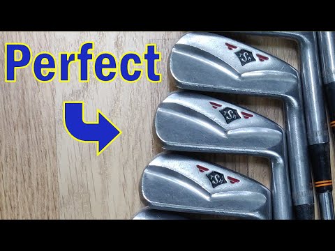 One of my favourite iron sets, the Slazenger Tournament Model.