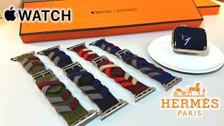 NEW Hermès Bridon Single Tour Bands (REVIEW) [ALL COLORS!] WORTH IT FOR $349? | AW Ultra,Series9, SE
