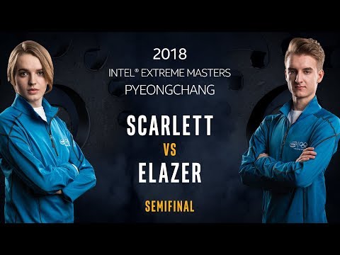 StarCraft II - Scarlett [Z] vs. Elazer [Z] - Semifinal - IEM PyeongChang [1/2]