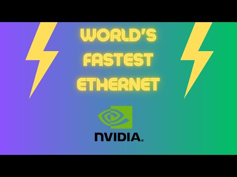 World's Fastest Ethernet by Nvidia used by ChatGPT!