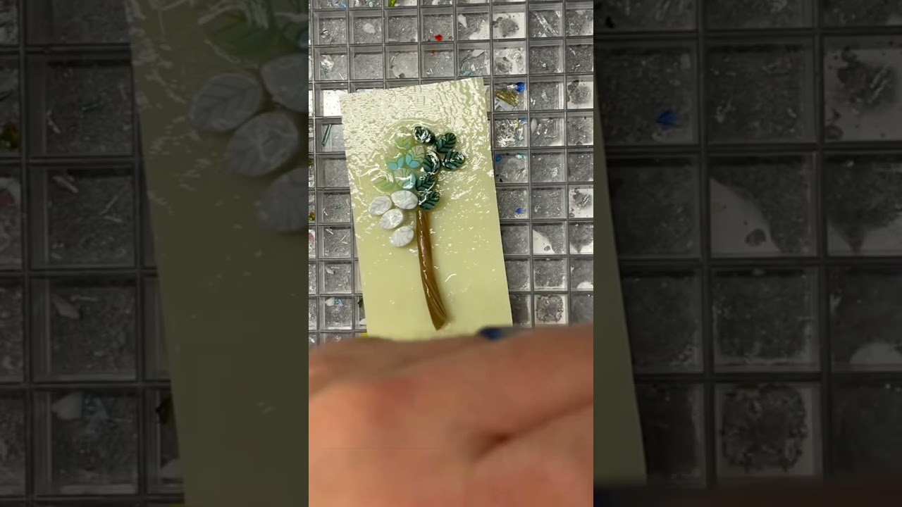 A bit of #fusedglass for the #kiln! #fusing #glass #glassart #howto #shorts #murrini #art #timelapse