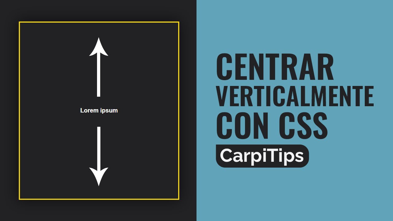 Centrar elementos en CSS
