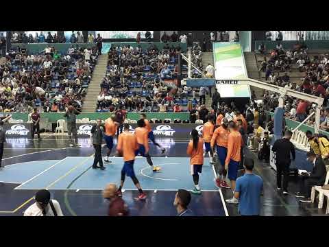 Calentamiento de Trotamundo de Carabobo en la Copa LPB-2019