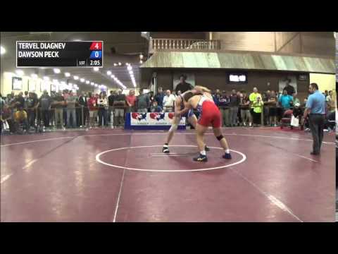 125 kg R2 - Tervel Dlagnev (Sunkist Kids) vs Dawson Peck (Terrapin WC)