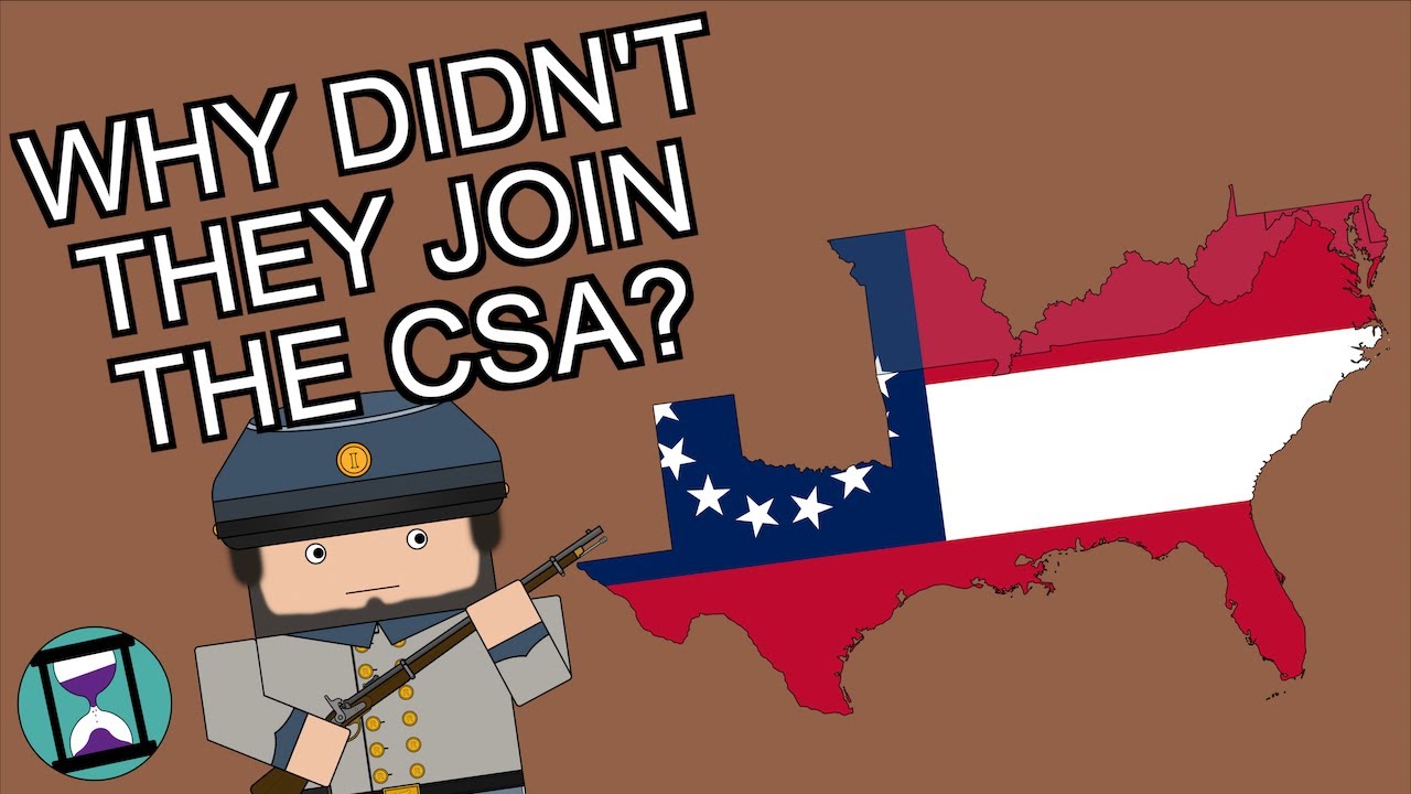 Why didn't the border states join the confederacy? (Short Animated Documentary)