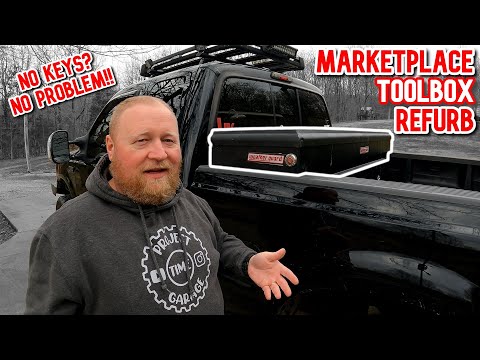 Marketplace Toolbox For My 7.3 Powerstroke F250 | What's In My Toolbox & Weatherguard Key How To