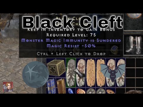 D2R Unique Items - Black Cleft (Grand Charm) 2.5 PTR Version