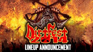 Dirt Fest 2014 Band Lineup Video