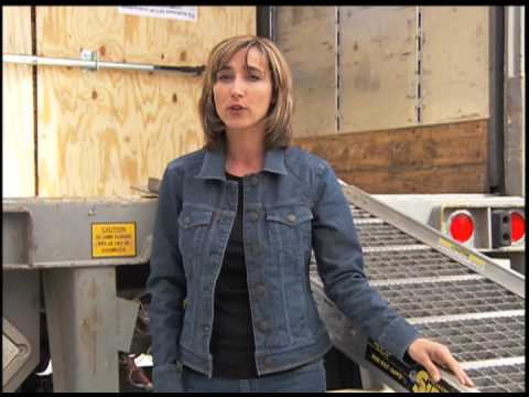 Part of a video titled Moving Trailers and Moving Trucks: U-Pack Moving - YouTube