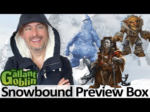 PREVIEW: Snowbound preview set - WizKids Icons of the Realms D&D Prepainted Minis