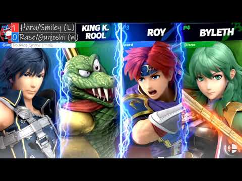 OZone9W7 - DGF - Gunjoshi & Raze vs Smiley & Haru