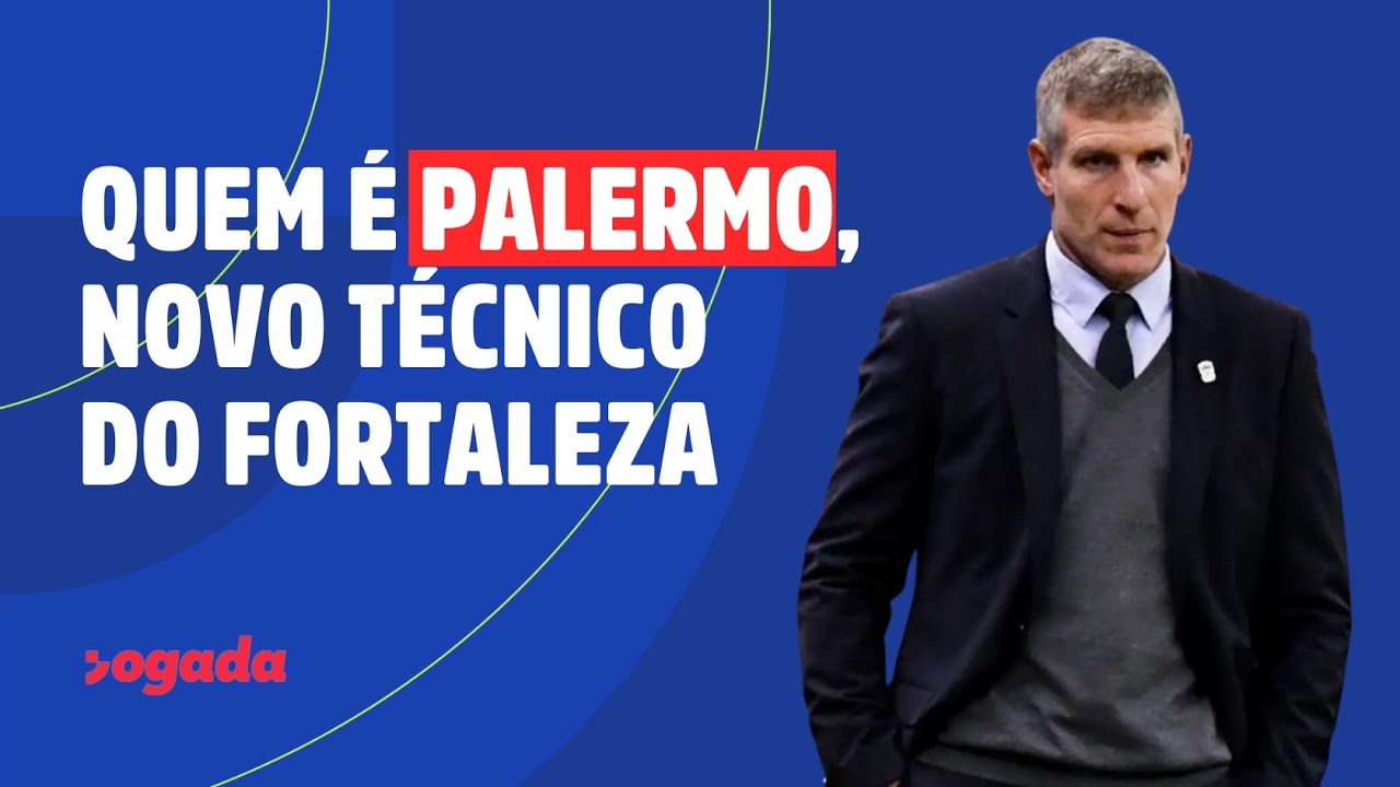 Imagem da notícia Quem é Palermo, novo técnico do Fortaleza? Conheça o treinador; veja vídeo