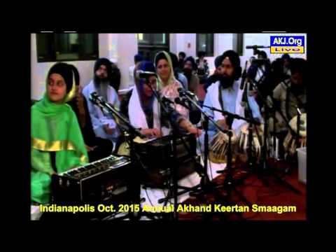 012 Indianapolis Oct. 2015 Raensabaayee Keertan - B. Sukhpreet Kaur Jee IN