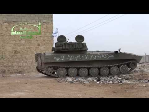 استهداف  قوات النظام في اللواء 80 من قبل حركة أحرار الشام في مدينة حماة في محافظة حماة