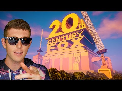 Best 20th Century Fox Minecraft Build on YouTube | Timelapse