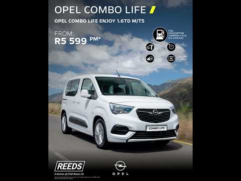 Opel Combo Life - Free Test Drive - Opel REEDS